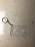 Mixtape keychain with working Spotify song code - playlist link - scan to play