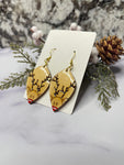 Rudolph The Red Nosed Reindeer Christmas Earrings