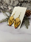 Rudolph The Red Nosed Reindeer Christmas Earrings