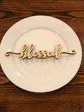 Place setting words