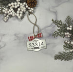 Zip Code Christmas Ornament New Home Owner Moving New Town Home Town Pride Realtor Gifts