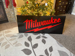 Decorative Tool Wall Art Milwaukee Garage Shop Sign