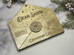Dear Santa Christmas Wish Envelope Ornament Display