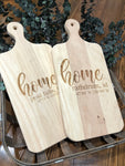 Coordinate cutting boards - home - housewarming - closing gifts - new home -
