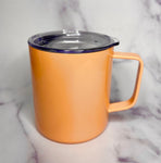 Engraved Stainless Steel Mug with lid drinks barware Customizable Custom Engraving