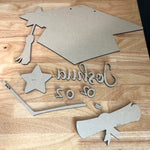 DIY Graduation Cap Door Hanger Kit