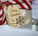 Wooden Christmas Tags