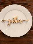 Place setting words